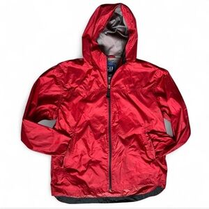 GAP Vibrant Red rain Jacket